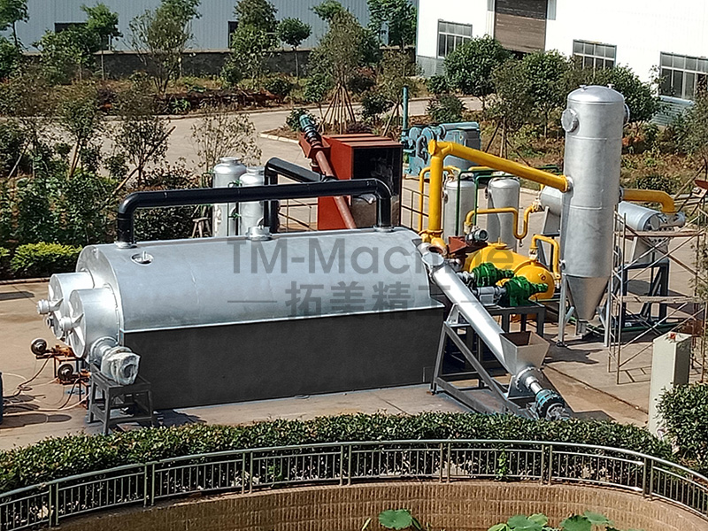 Waste Plastic Pyrolysis Plant In Spain